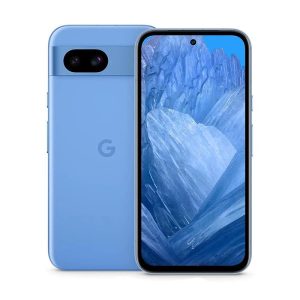The Google Pixel 8a mobile phone has a capacity of 256 GB and 8 GB of RAM