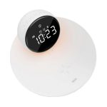 اسپیکر بلوتوثی، شارژر بیسیم و ساعت رومیزی رکسین مدل Rex-W17