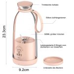 شیکر فرش جویس مدل Fresh Juice Fruit 500ml