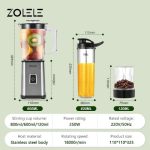 آبمیوه گیری زوله‌له مدل Zolele Multi-Function Juicer Zi101