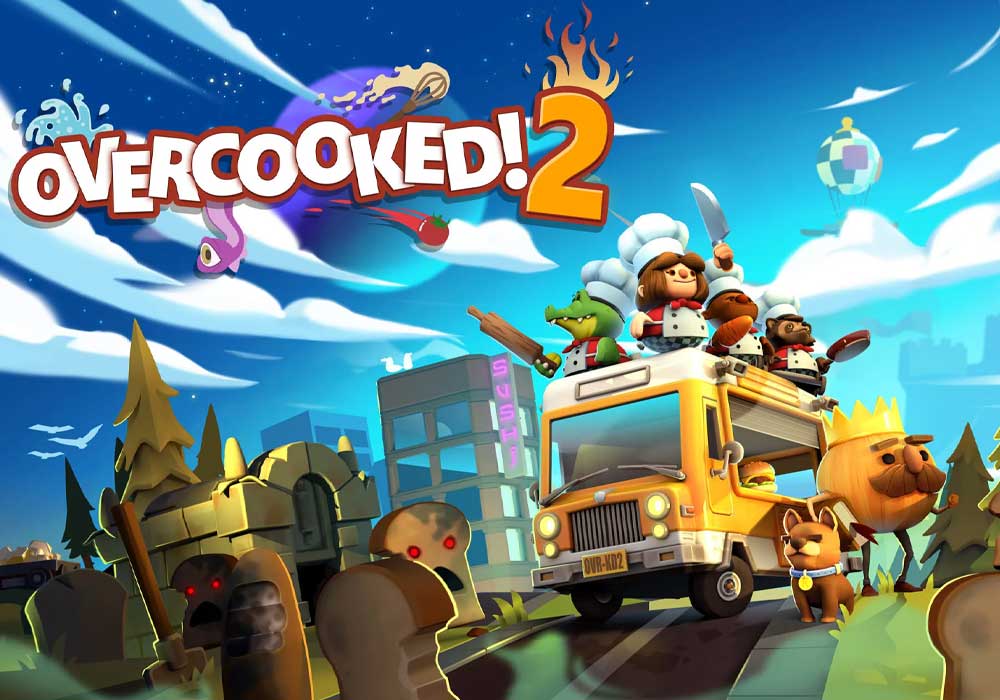 4. Overcooked! 2 | آشپزی در اوج هرج و مرج